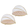Couvercle alimentaire Decoris bambou FSC ø35x22cm