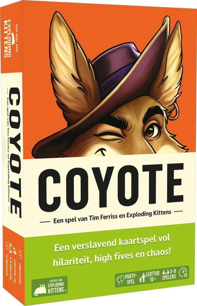Jeu de cartes de fête Asmodee coyote (version nl)