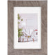 Henzo cadre photo moderne 10x15cm gris