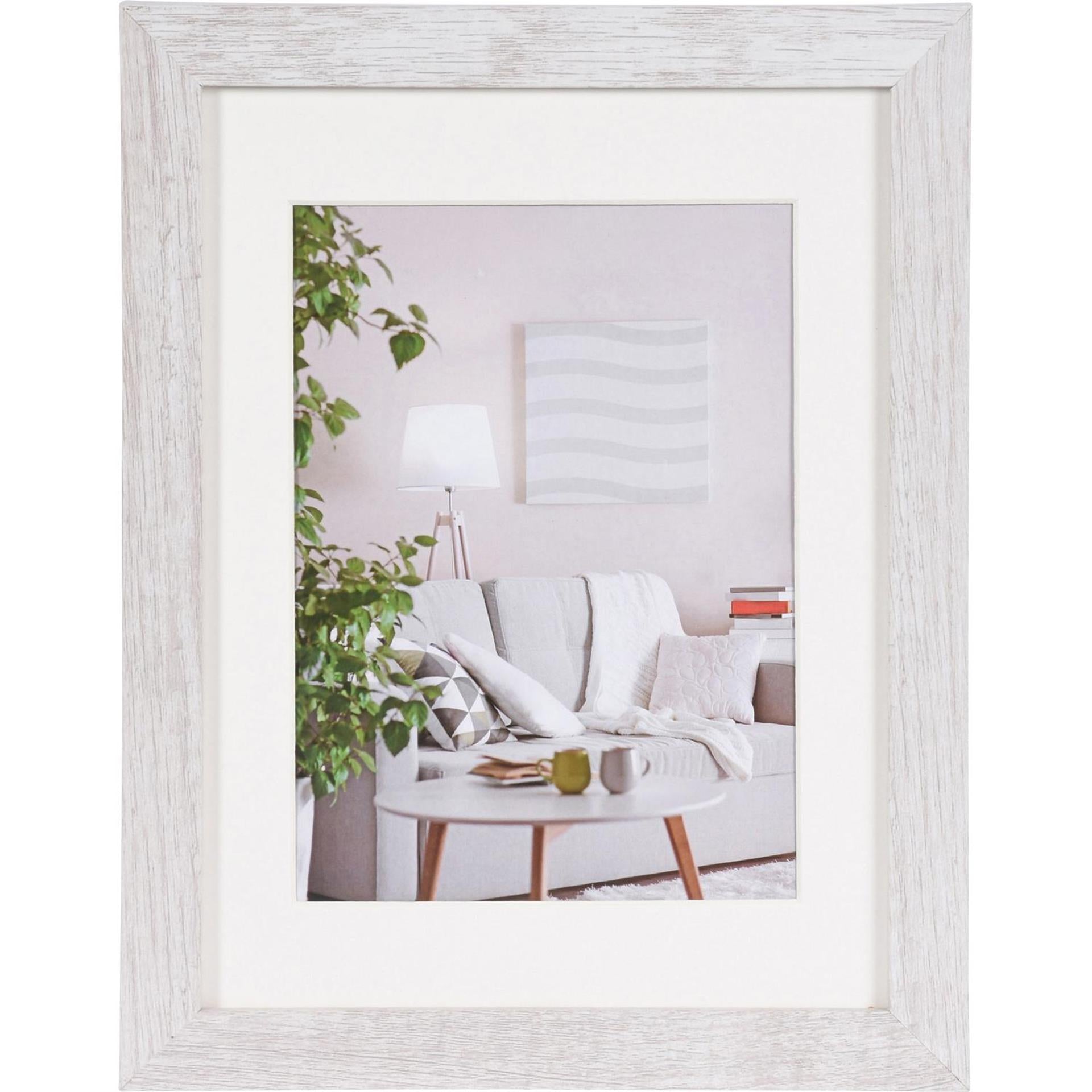 Henzo cadre photo moderne 18x24cm blanc