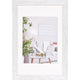 Henzo cadre photo moderne 20x30cm blanc