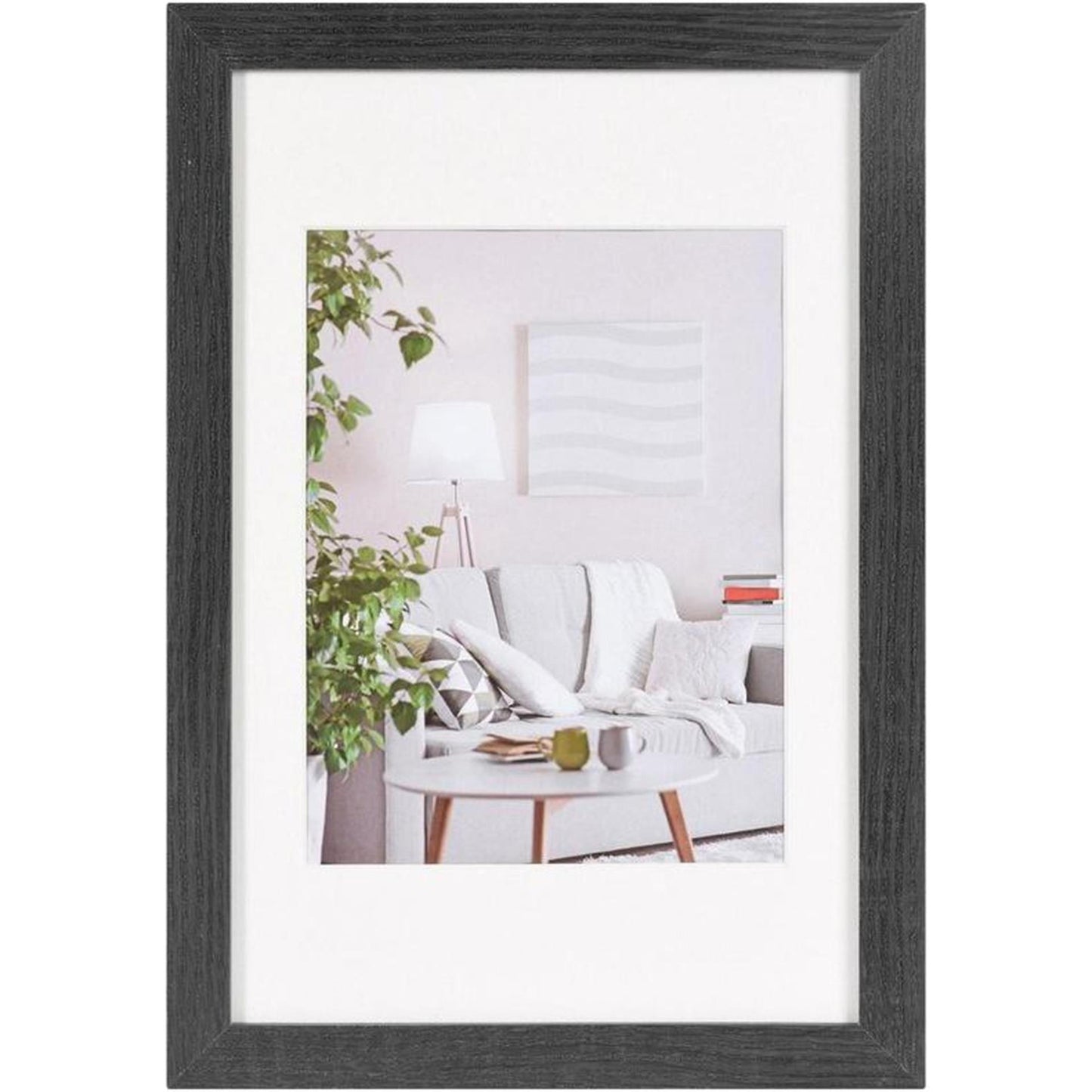 Henzo cadre photo moderne 20x30cm noir