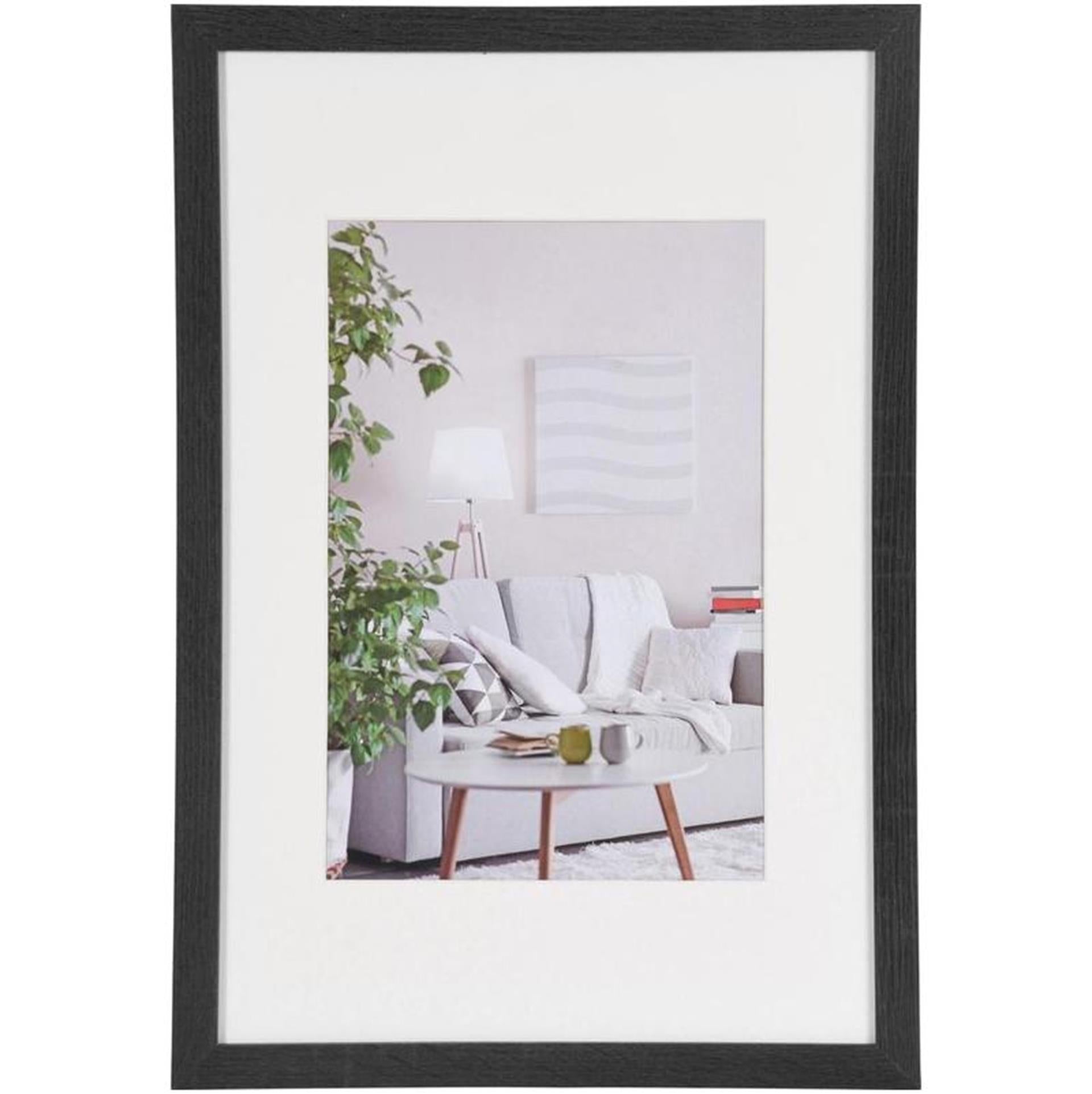 Henzo cadre photo moderne 30x45cm noir