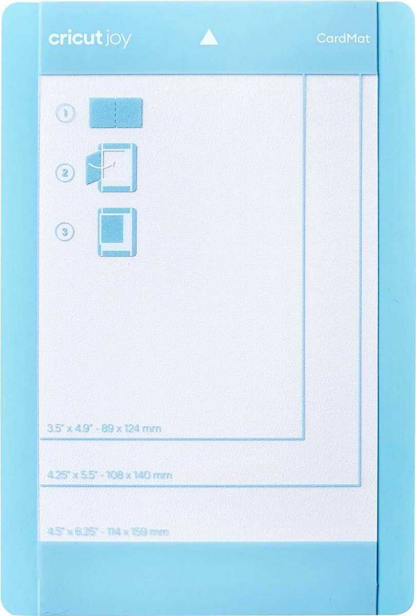 Cricut 11,4 x 15,9 cm tapis de découpe bleu clair