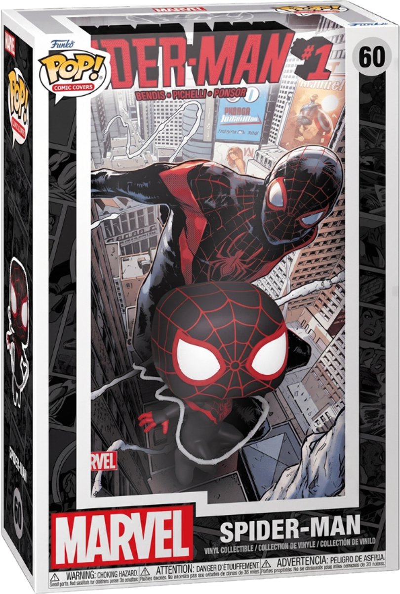 Couvertures de bandes dessinées Funko pop : Marvel Spider-Man #1 - Pop #60