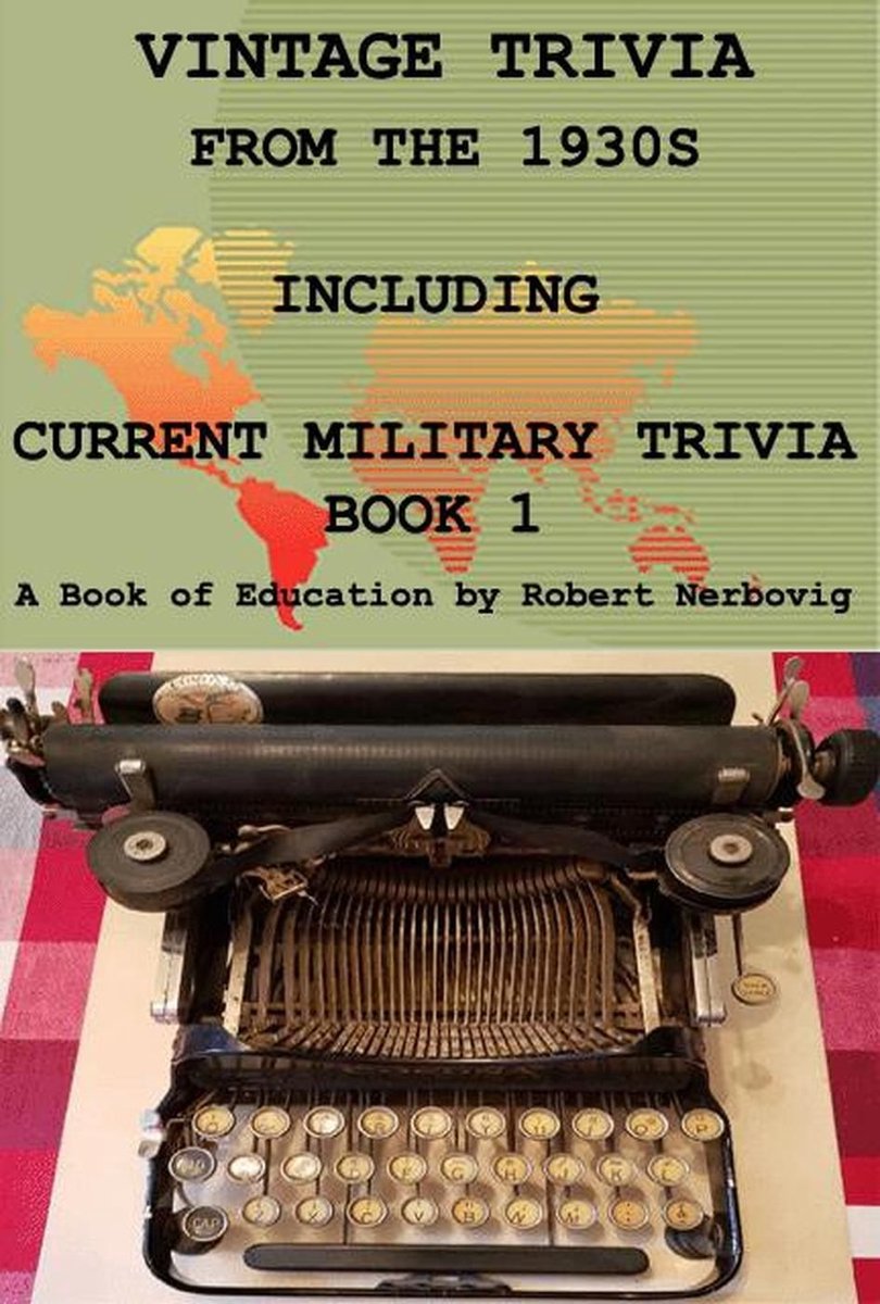 Anecdotes vintage des années 1930, y compris le livre 1 d'anecdotes militaires