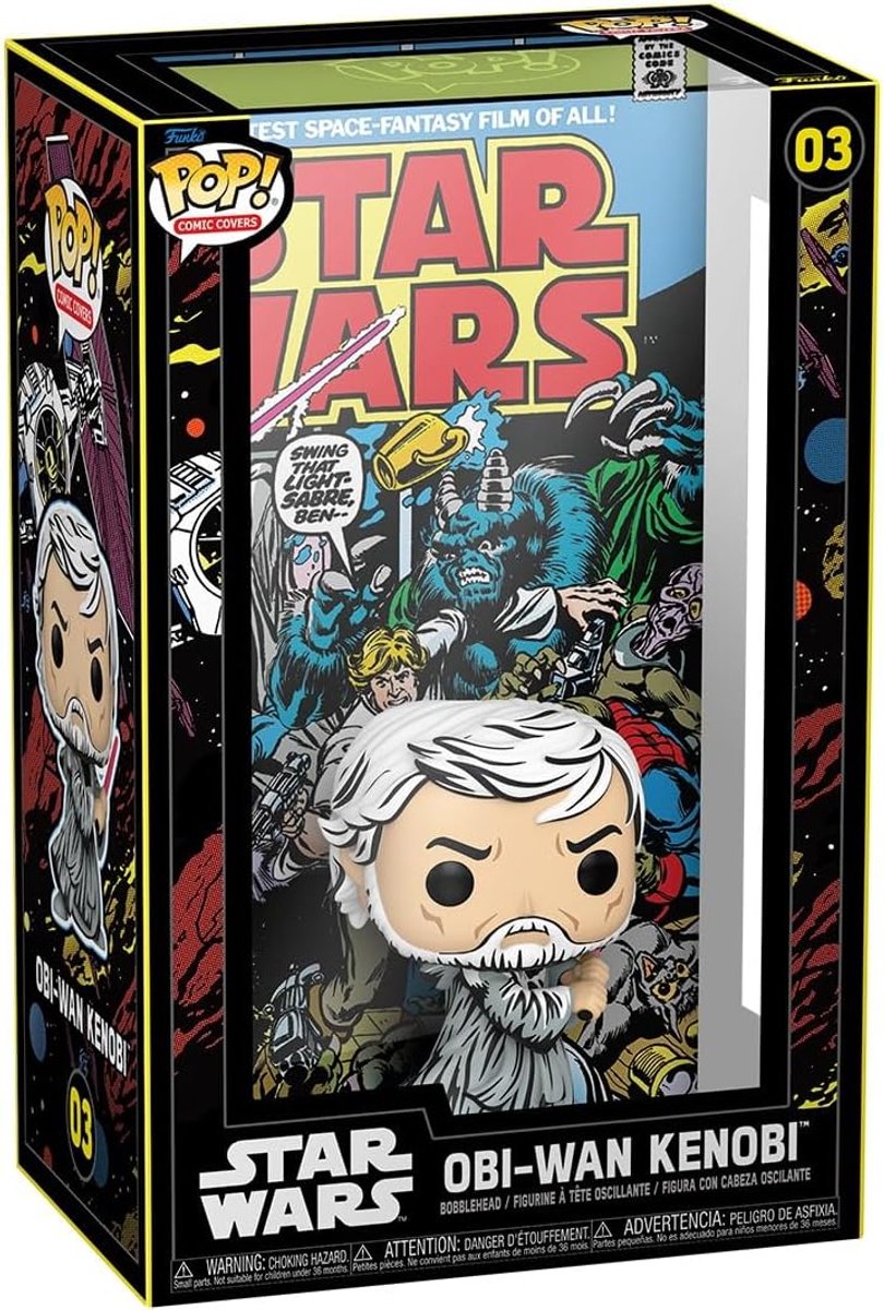 Funko star wars pop! figurine en vinyle de couverture de bande dessinée obi-wan kenobi pop! chiffre