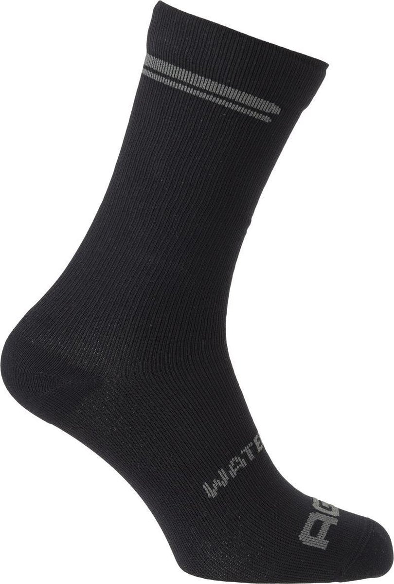 Agu chaussettes de cyclisme imperméables essential - noir - m