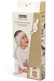 Dooky® Protection auditive bébé Dooky x Miffy - bandeau souple réglable - 0-6 mois - blanc - coton Oeko-Tex - léger confortable