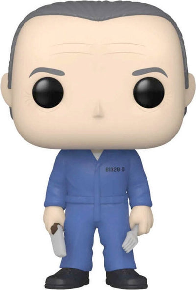 Funko le silence des agneaux figurine à collectionner pop ! films hannibal avec couteau et fourchette 9 cm multicolore