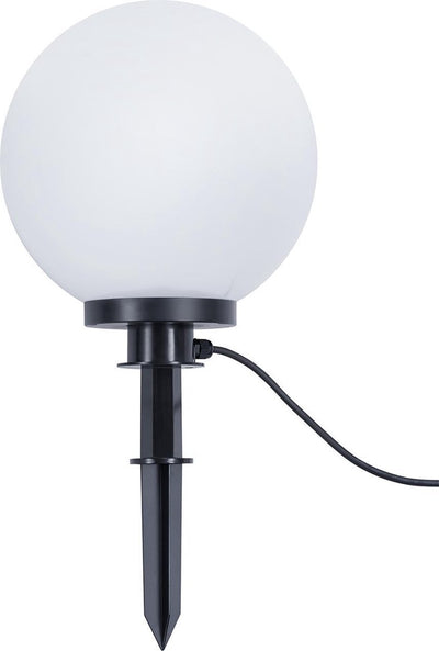 Rl live your light reality bolo - piquet de terre - noir - 1x e27 - éclairage extérieur - ip44 - d30cm