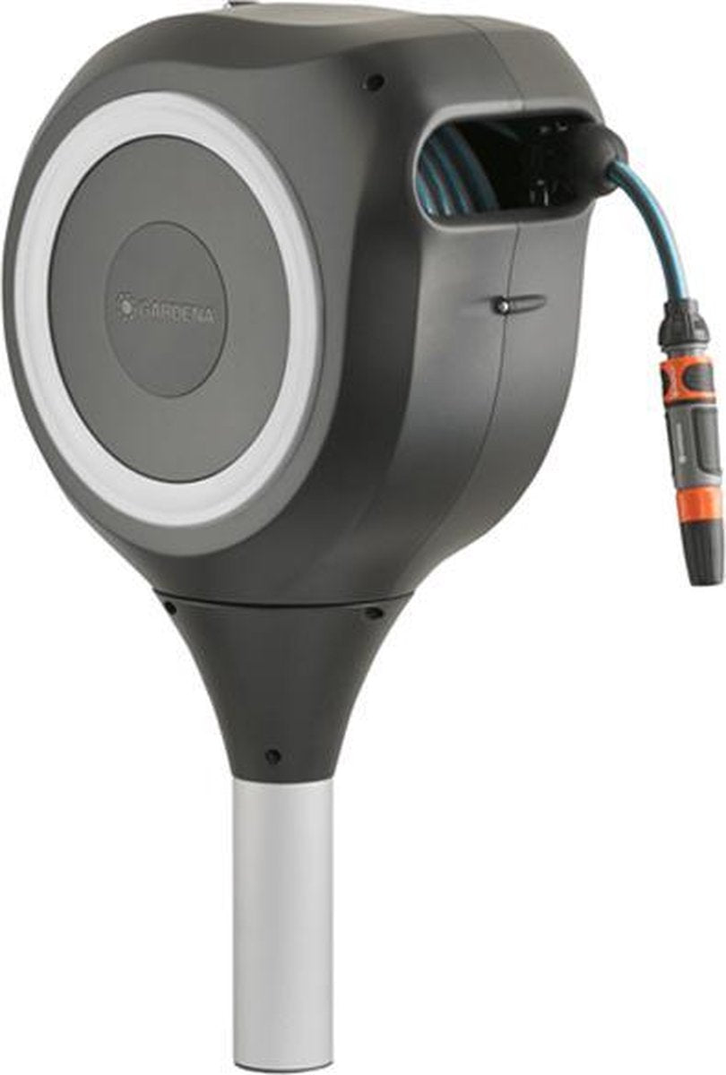 Boîte de tuyau d'arrosage Gardena 20 m de tuyau d'arrosage blanc enroulable - 20 mètres - 11 mm