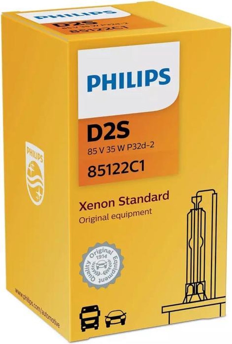 Philips xénon standard d2s 85122c1