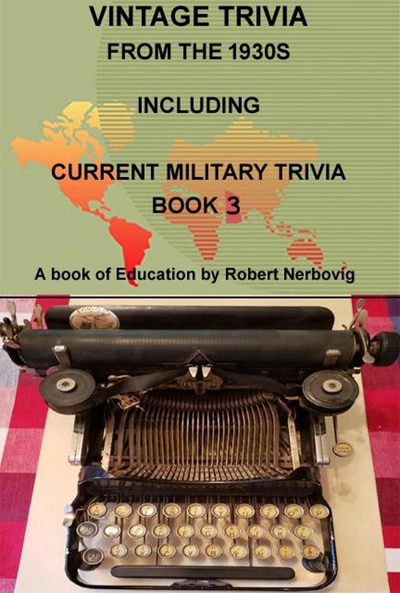 Anecdotes vintage des années 1930, y compris le livre 3 d'anecdotes militaires