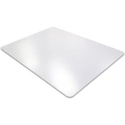Tapis de chaise bureau dépôt rectangulaire transparent