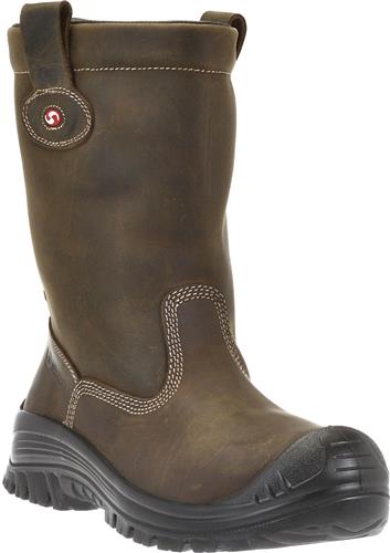 Sixton botte de sécurité montana doublée s3 45 marron