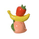 Vase Decoris porcelaine h18cm fruits
