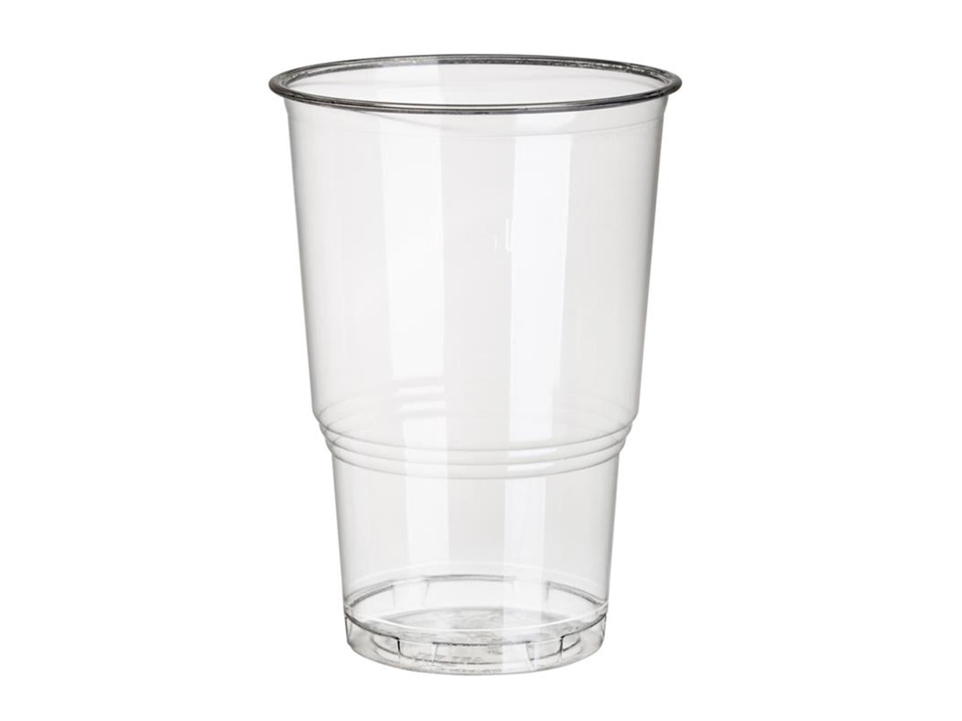 Papstar 25 gobelets pla pure 250ml limpide