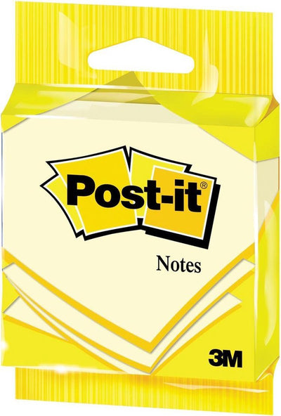 3m pense-bête 7100172243 76 mm x 76 mm jaune 100 feuilles