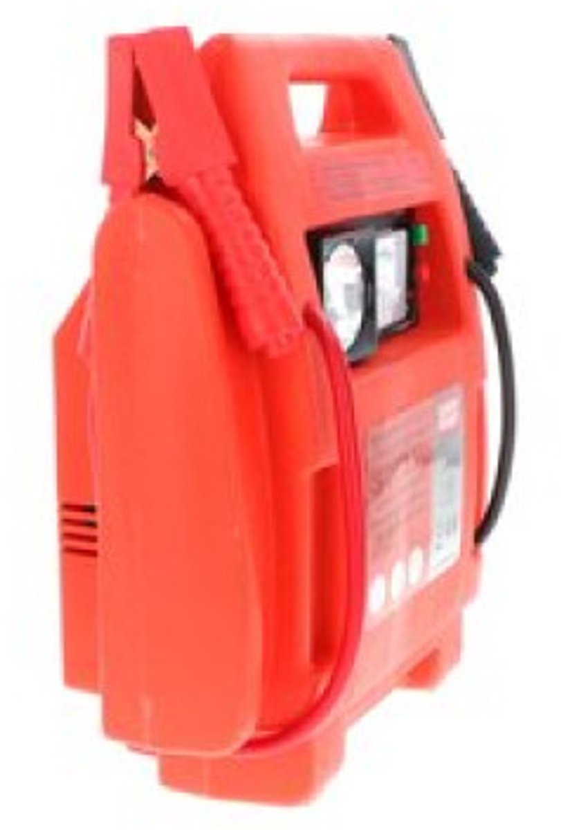 CARPOINT AID AIDE ET COMPRESSEUR AIR 12 V 17 AH ROUGE