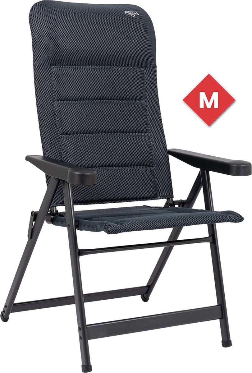 Crespo - fauteuil inclinable - m - ap 237 - air-deluxe - gris