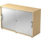Armoire à portes coulissantes Bach Hammerer 2fh érable, argent