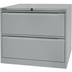 Classeur bisley df2355 argent 2 tiroirs