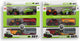 Ensemble de tracteurs Jonotoys à 6 paramètres avec 2 tracteurs et 4 remorques