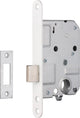 Serrure d'armoire Axa 7125 54u-50mm PC laqué blanc
