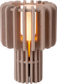 Lucide rollo - lampe de table - 1xe27 - taupe - japondi