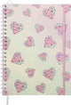 Livre à spirale Kangaro - galaxy girl - a4 - ligne - 2 pièces - k-pm410005