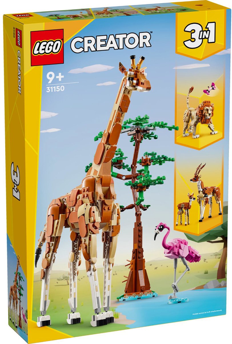 Créateur LEGO 31150 Safaridiieren