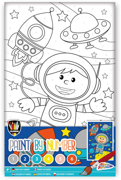 Grafix Painting by Number Space Travel