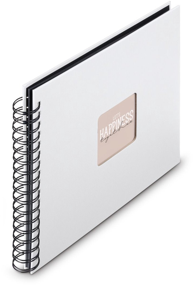 Hama album photo spirale - fine art - 28x24 - 50 pages - blanc