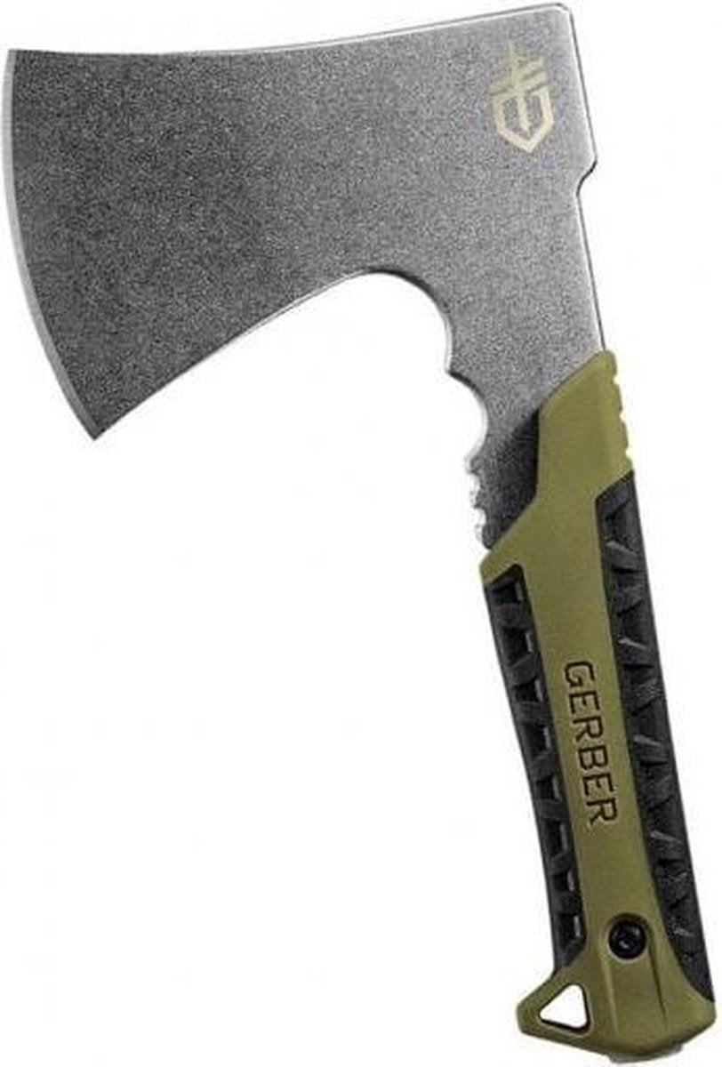 Gerber hache d'extérieur 9 pouces pack hachette plate sauge compacte - vert