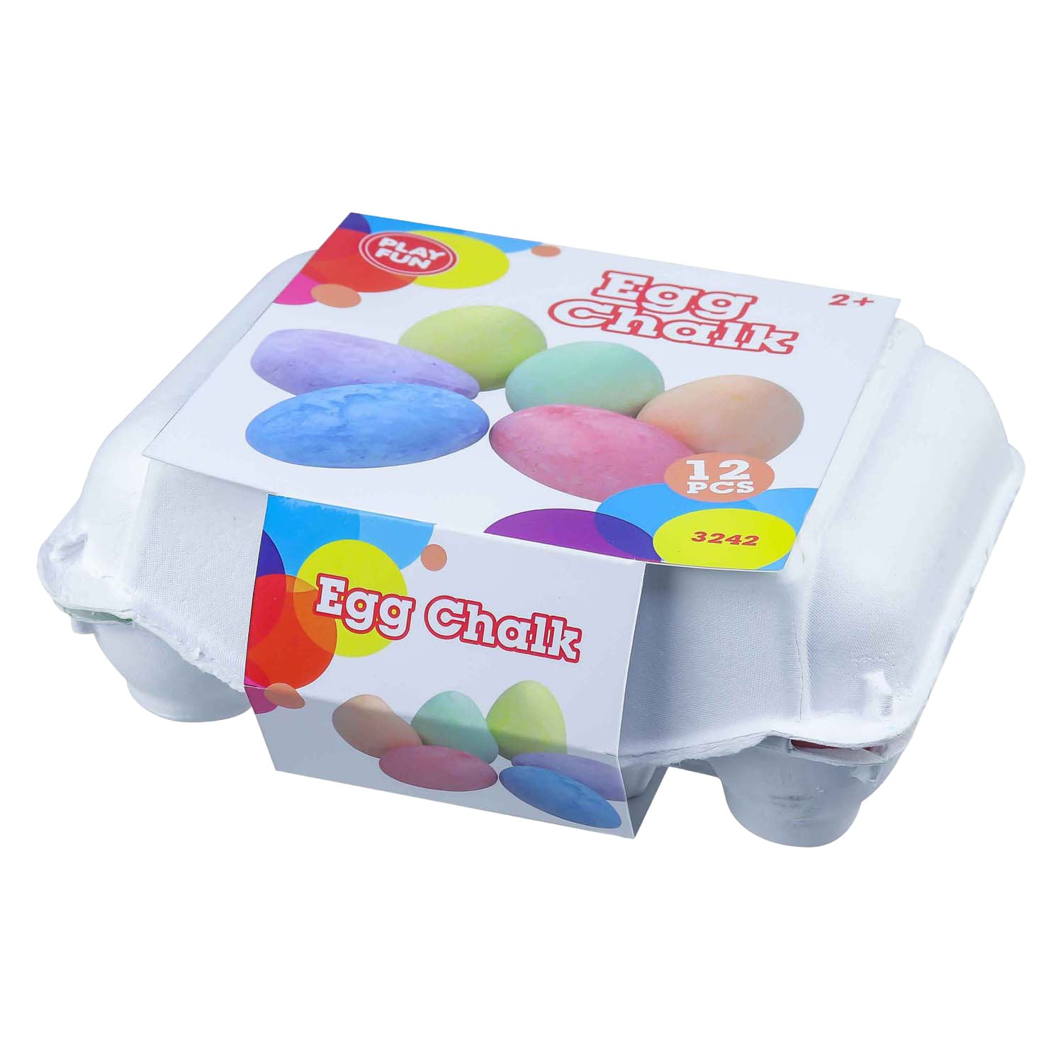 Playfun Traewalk Chalk Eggs, 12dlg.