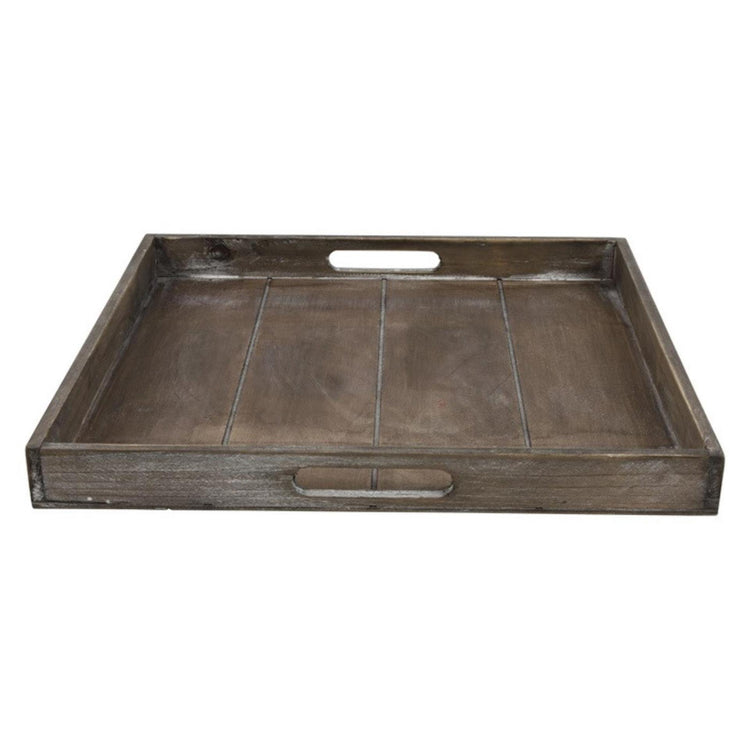 Countryfield plateau Claudina bois m 39x39cm marron