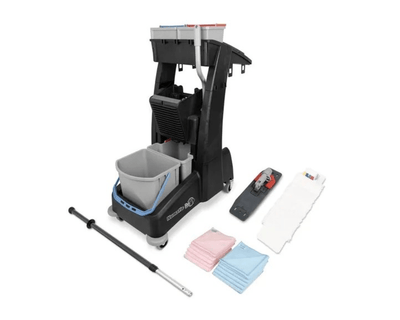 Chariot de travail Numatic mm4 complet incl. kit de vadrouille