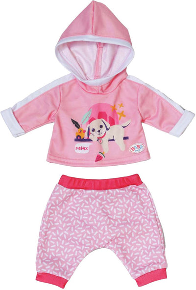 Survêtement baby born rose (43 cm)