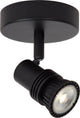 Lucide kianti - spot de plafond (plafonnier) - ø 10 cm - 1xgu10 - noir