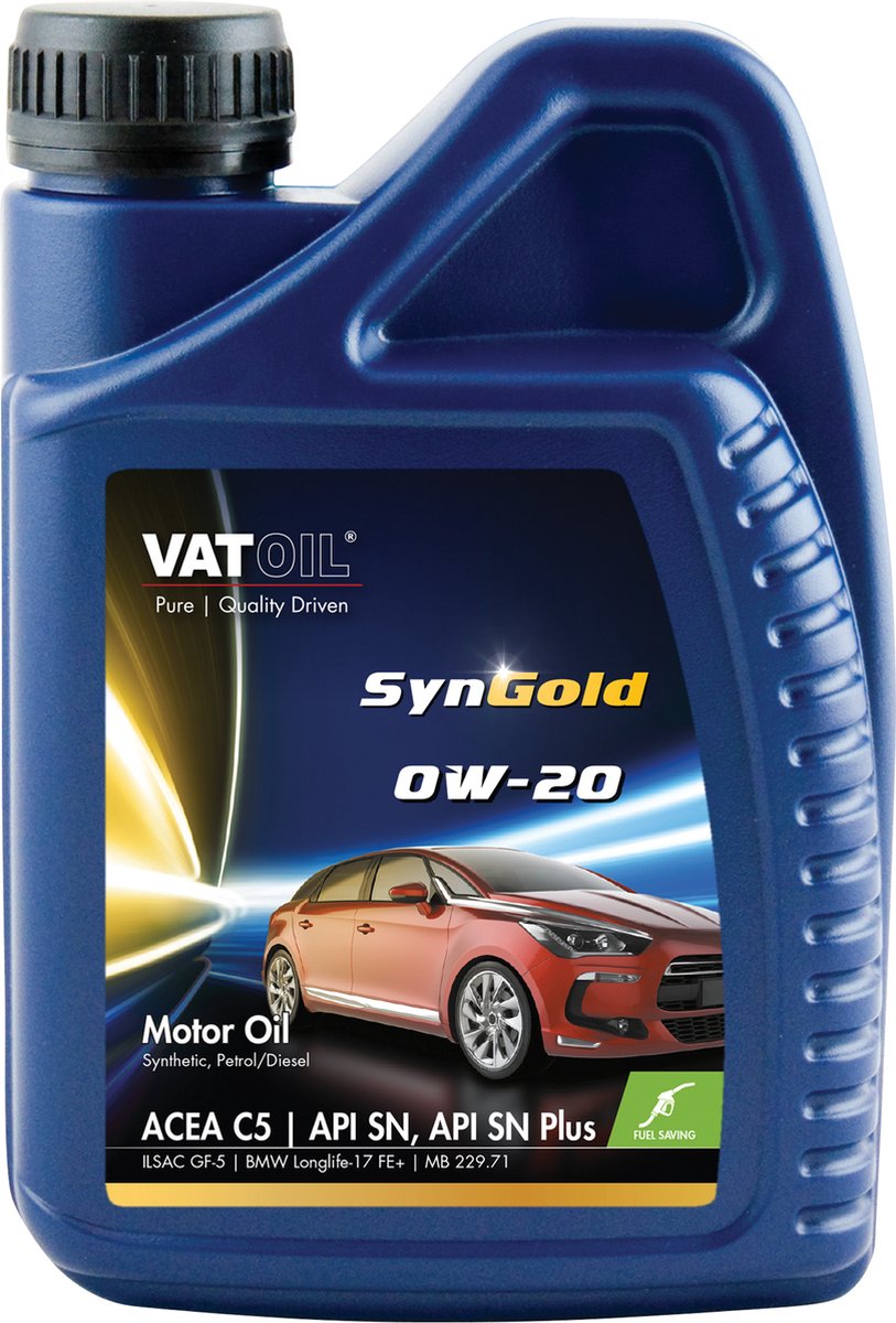 Huile moteur Vatoil syngold 0w-20 synthétique 1 litre