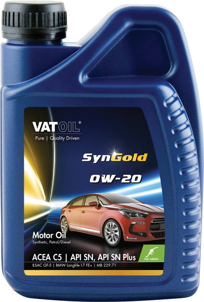 Huile moteur Vatoil syngold 0w-20 synthétique 1 litre