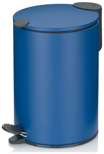 Kela poubelle à pédale, 3 l, bleu océan - | mat