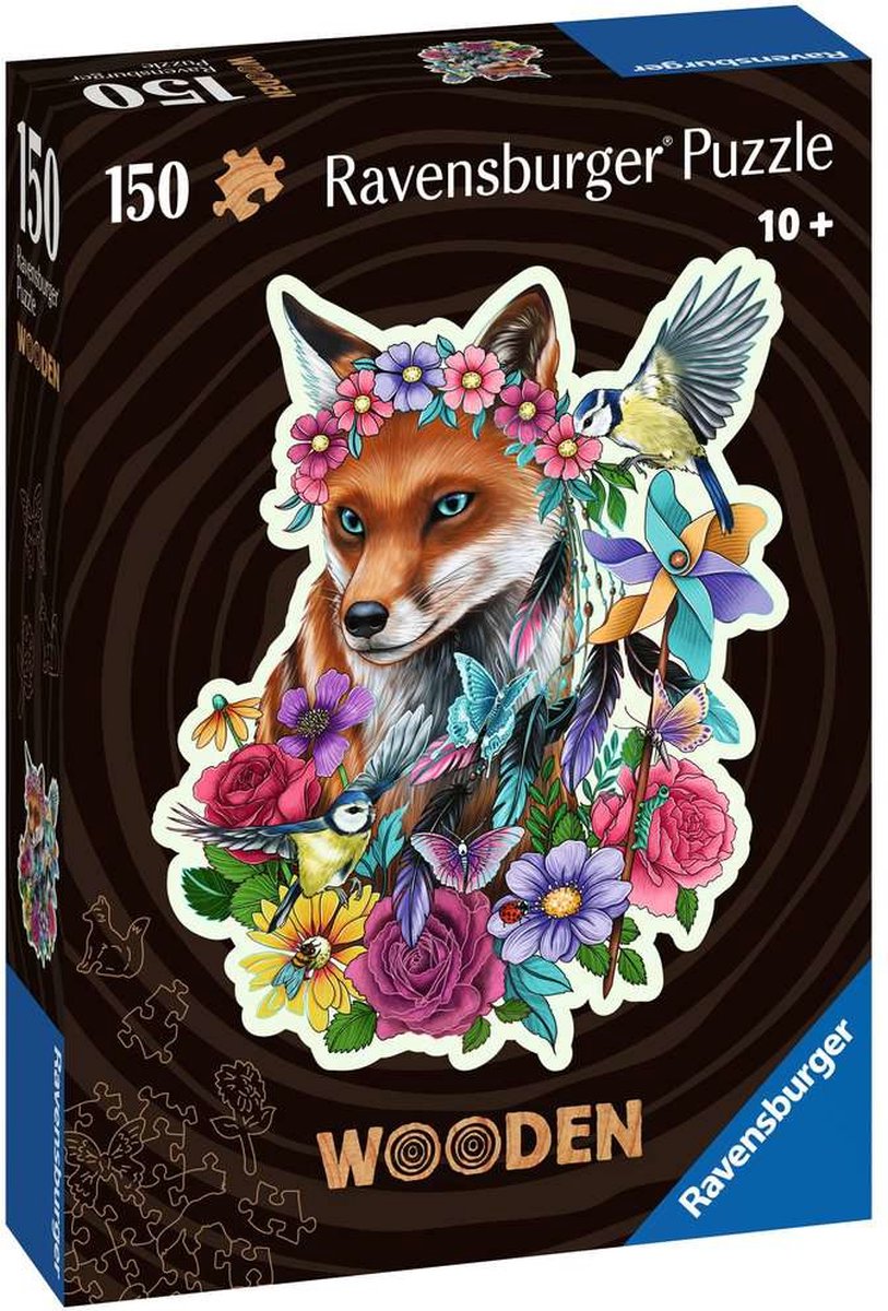 Ravensburger puzzle en bois 150 pièce(s) renard