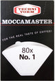 Papier filtre Moccamaster n°1 - cup-one - 80 pièces