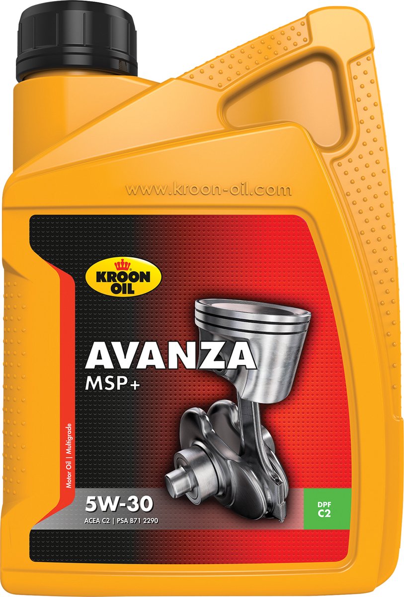 Kroon-oil avanza msp+ 5w-30 - 36702 | Bidon de 1 litre