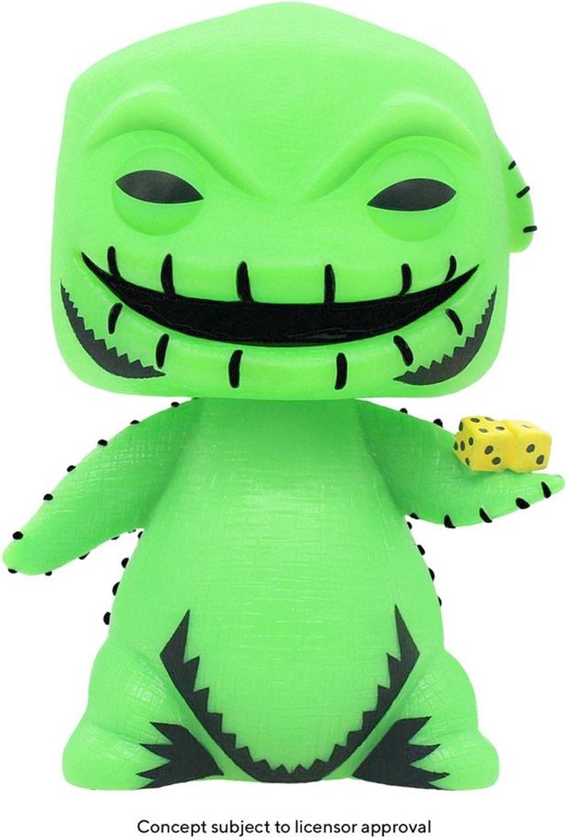 Disney funko le cauchemar avant Noël - pop ! figurine de collection boogie 9 cm - vert