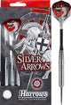 Flèches argentées Harrows 22gr