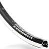 Roue arrière RODI Connectez 28 8 9 10 Speed ​​622 x 19 avec rejet rapide et rayons en acier inoxydable noir