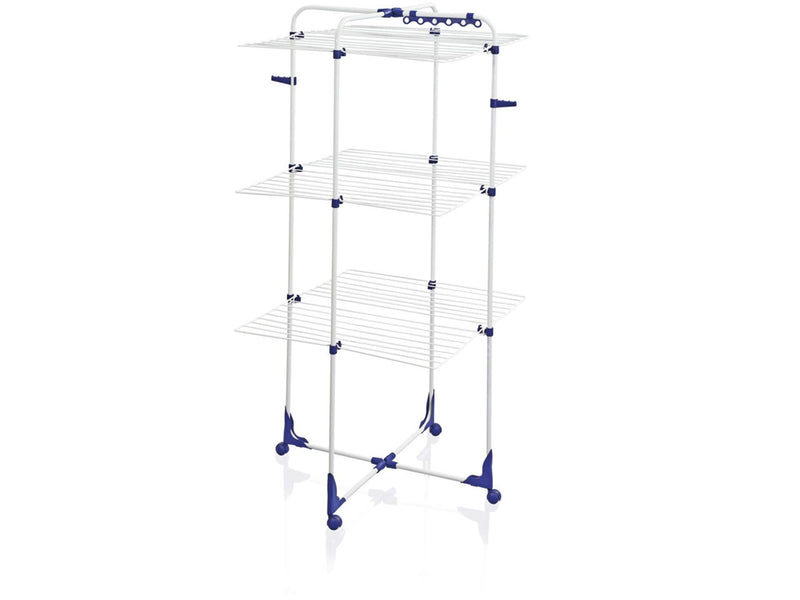 Leifheit Leifheit 81455 Tour 340 Tour de séchage 146x69x73 cm blanc bleu